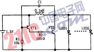 LED手电驱动电路原理图