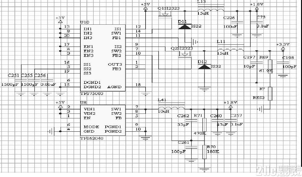 一种3G移动视频监控系统电源电路图