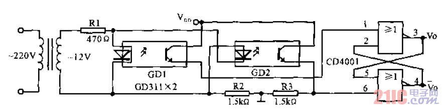 光电耦合器构成信号输入电路（一）.gif